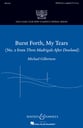 Burst Forth, My Tears SATB choral sheet music cover